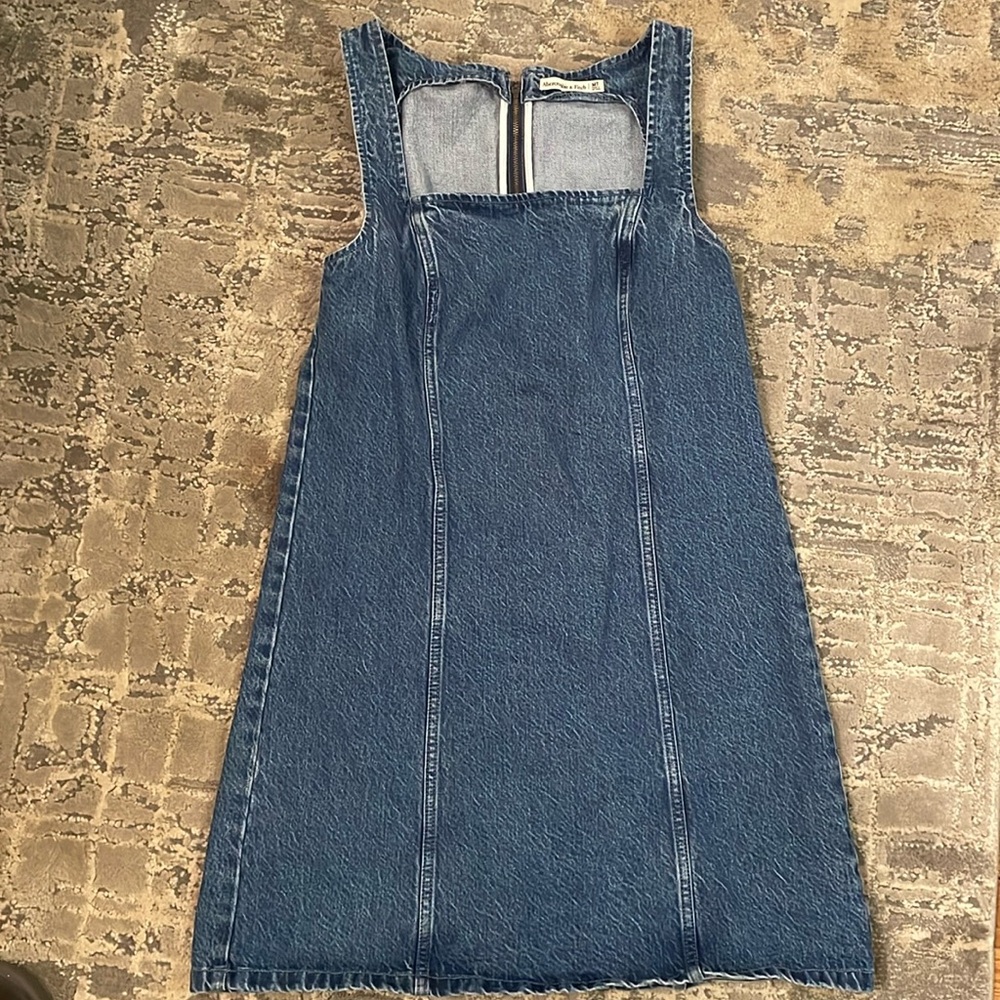 Abercrombie & Fitch Blue Denim Dress